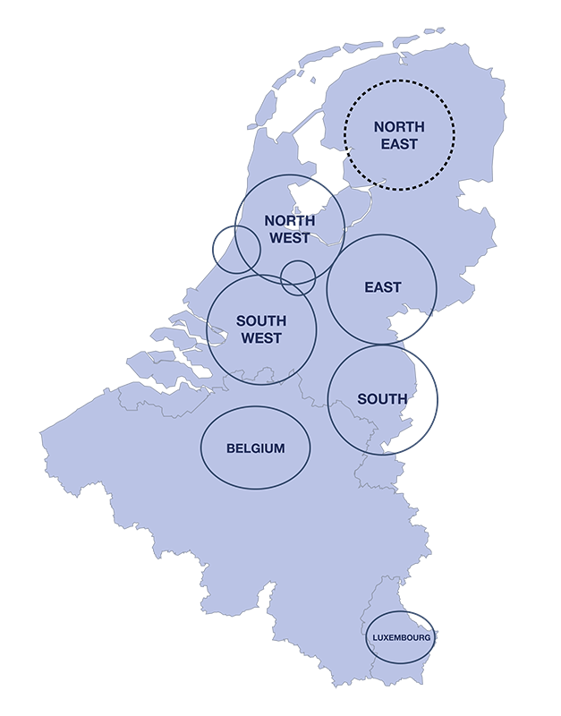 Coin - Locations map